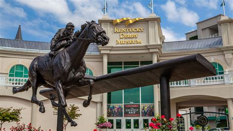 Kentucky derby museum - The Kentucky Derby Museum is an American Thoroughbred horse racing museum located on the grounds of Churchill Downs in Louisville, Kentucky . Dedicated to preserving the history of the Kentucky Derby , it first opened its doors to the public in the spring of 1985.
